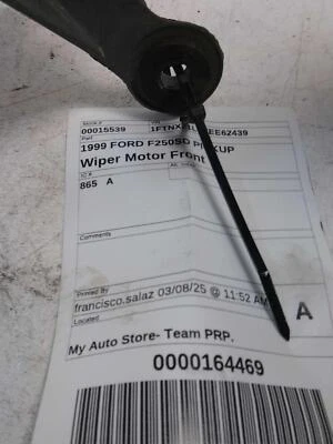 Motor limpiaparabrisas usado se adapta a: camioneta Ford F250SD 1999 grado A Foto 1 de 4