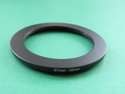67mm-52mm 67-52 Stepping Step Down Male-Female Filter Ring Adapter 67mm-52mm  - Image 1 of 2