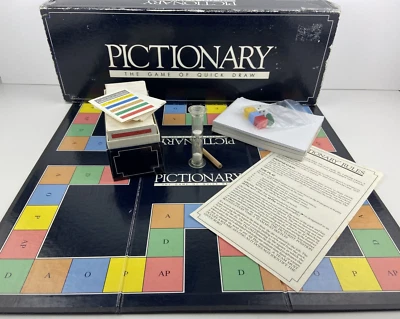 Parker Pictionary Early Edition Charades Game Vintage 1987, Age 12+, Complete VG - Image 1 of 4