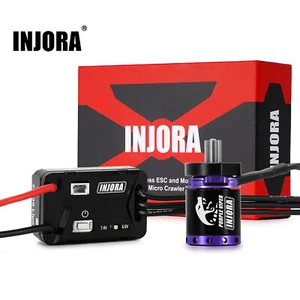 INJORA Purple Viper 1721 Brushless Motor and ESC for 1/18 TRX4M Ascent18 - Picture 1 of 7