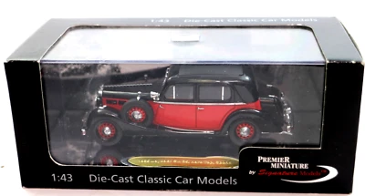 1935 Maybach SW 35 Spohn Hard Top 43702BK 1/43  Mint in Box - Image 1 of 4