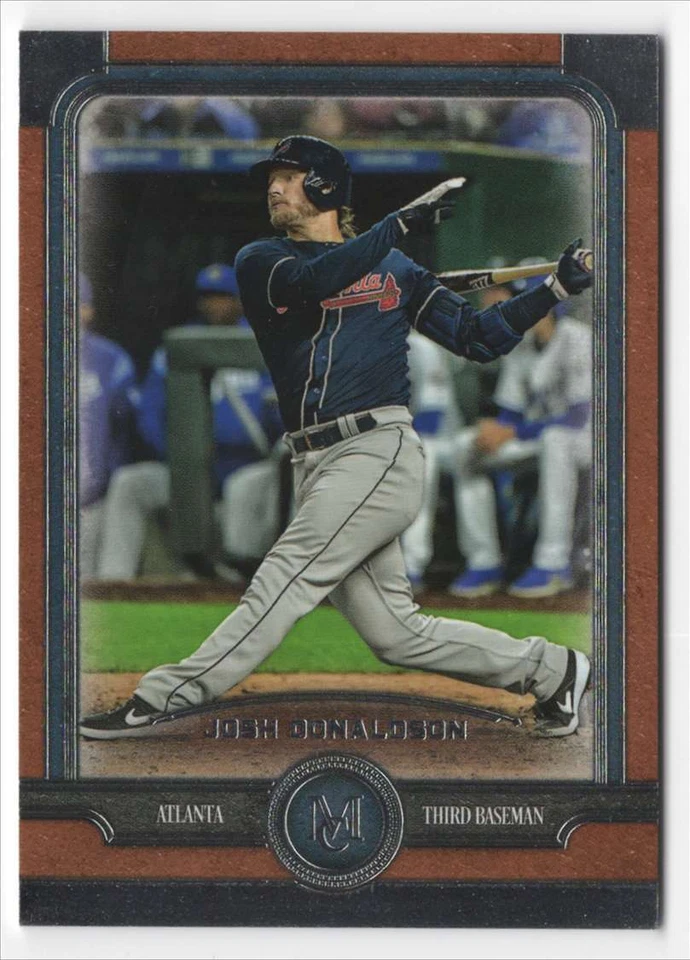 2019 Topps Museum Collection Josh Donaldson #7 Atlanta Braves - Image 1 of 2