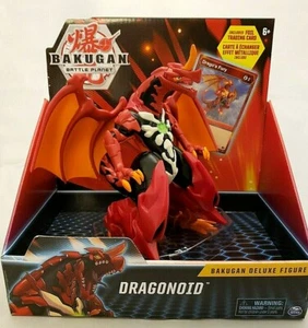 New in Box Bakugan Battle Planet DRAGONOID Deluxe Action Figure With Card - Picture 1 of 3