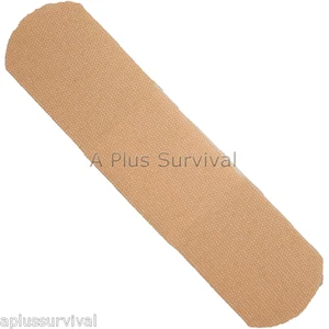 1 Box 100 Strip Adhesive Band Bandages 3/4" X 3" First Aid OSHA Survival Kits - Picture 1 of 1