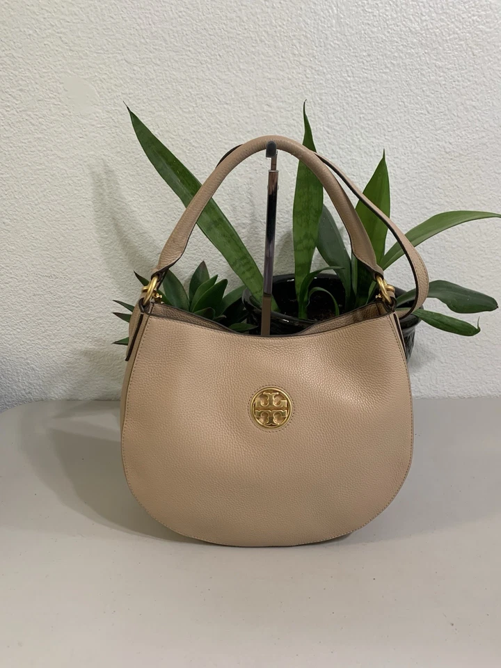 Сумка через плечо TORY BURCH Hobo или через плечо розовая кожа (в отличном состоянии) 11X9 - Изображение 1 из 4
