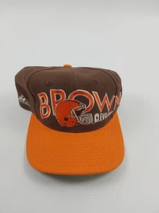 Vintage Cleveland Browns SnapBack Hat Apex One - Picture 1 of 8