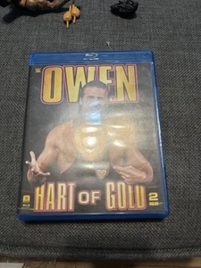 WWE: Owen - Hart of Gold (Blu-ray Disc, 2015, 2-Disc Set) HTF RARE OOP Region A - Imagen 1 de 4