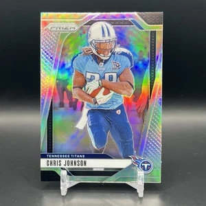 2024 Panini Prizm Chris Johnson Silver Prizm Card #284 Tennessee Titans CJ2K - Bild 1 von 2