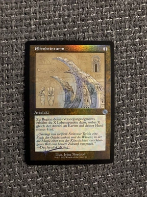 Elfenbeinturm Magic The Gathering Foil Brothers War 86 - Bild 1 von 3
