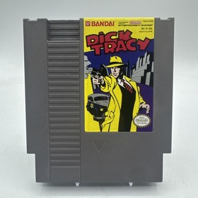 Dick Tracy Nintendo Entertainment System NES Cleaned and Tested Works