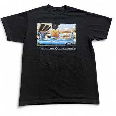 Camiseta Tribal Streetwear Negra Lowrider Manga Corta Talla Grande Skate Chicano  Foto 1 de 3