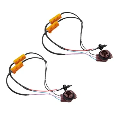 2PCS 3157/4157 Bulb Error Free Eliminators for Headlight Brake Light Fog Light - Image 1 of 4