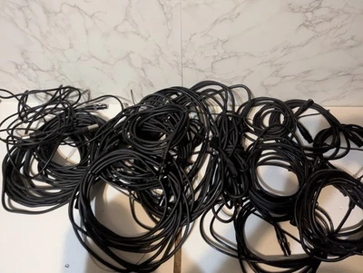 Lot Of 18 - 5 Pin DMX / Stage Light XLR CALES - MOSTLY ACCUCABLE Untested - Image 1 of 4