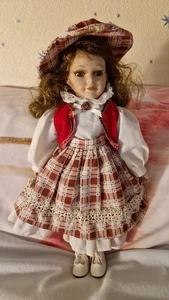 Porzellanpuppe aus Nachlass ca. 40cm gebraucht - Bild 1 von 1