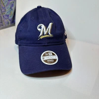 Milwaukee Brewers New Era Women’s adjustable hat - Image 1 of 4