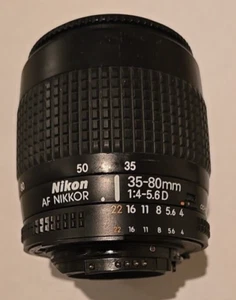 Nikon AF Nikkor 35-80MM 1:4-5.6D for Nikon SLR Camera Body #4101928 - Picture 1 of 4