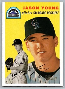 Jason Young 2003 Topps Heritage BASEBALL #56 Colorado Rockies - Picture 1 of 2