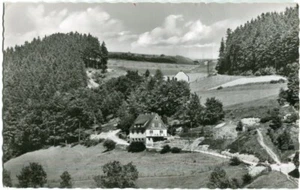 Foto-AK SCHWALEFELD über KORBACH /WILLINGEN Pension LÜRHAUS, A. Ege 50er - Picture 1 of 1