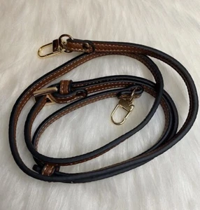 Bag Chain Strap Replacement Crossbody Handbag Purse DIY Leather Brown Adjustable - Picture 1 of 2