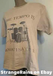 Maglietta The Tempo Is Whatever I Say It Is Drummer Drums (Media) - Foto 1 di 5