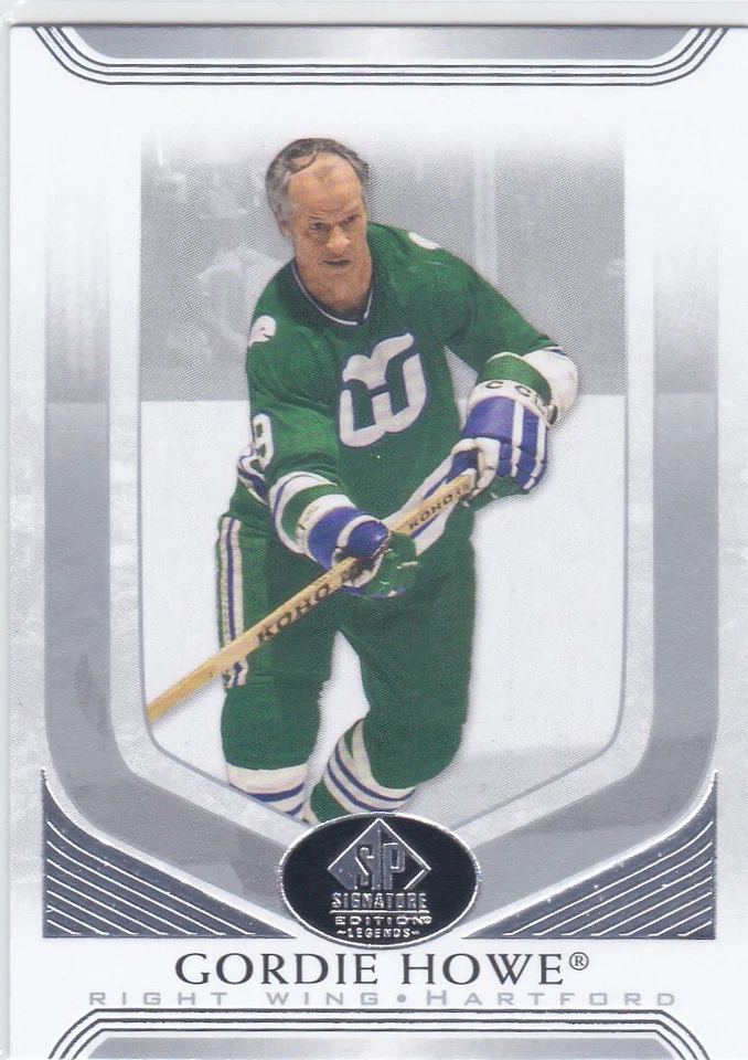 2020/21 SP SIGNATURE EDITION..GORDIE HOWE..LEGEND..SP..# 301..WHALERS - Image 1 of 1