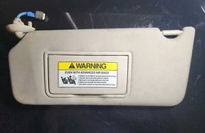 2009-2014 Acura TL Sun Visor driver side (gray) - Picture 1 of 4