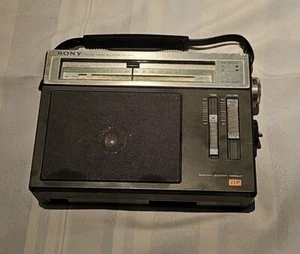 Sony Modello ICF-S5W FM/AM 2 bande Ricevitore Radio a Stato Solido per parti o riparazioni - Foto 1 di 7
