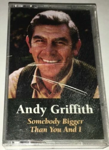 Andy Griffith Somebody Bigger Than You And I Gospel Cassette 1G - Image 1 of 1