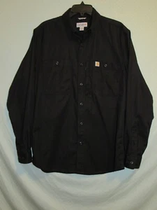 Carhartt Rugged Professional Series Relaxed Fit Canvas Shirt Medium 102538 001 - Bild 1 von 4