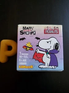 New! - Peanuts - Many Faces Of Snoopy - Blind Box - 1 Snoopy + 90 Block Pieces - Picture 1 of 23