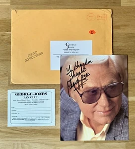 AUTOGRAMM: Musik - George Jones - signiertes Foto - Nashville Country Sänger - Bild 1 von 4