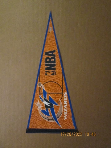 NBA Washington Wizards Vintage Circa 2005 Wincraft Sports Team Logo Pennant Cover