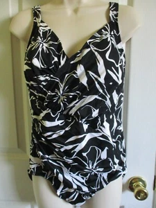 SZ 12 Miracle Suit Black 1-PC Swimwear NWT - Bild 1 von 3