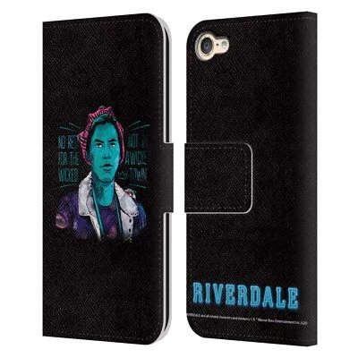 OFFICIAL RIVERDALE ART LEATHER BOOK WALLET CASE FOR APPLE iPOD TOUCH MP3 - Image 1 of 4