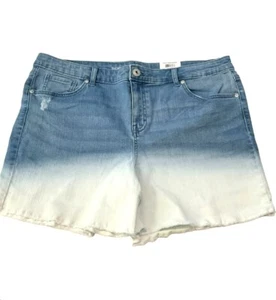 Style & Co Dip Dye Shorts. New With Tickets Size 16. - Picture 1 of 5