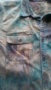  Goth Dark Wave 2xl Hemd Grün Gelb Heavy Well Made HERREN Dream Infused F1 - Bild 1 von 9