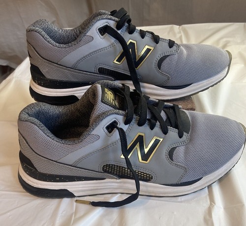 Scarpe da tennis stringate uomo New Balance RevLite 1550 grigie e nere taglia 10
