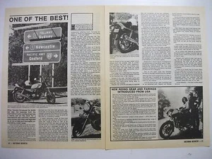 1981 YAMAHA XJ650 2 PAGE AUSTRALIAN MAGAZINE PREVIEW & RIDE ARTICLE - Picture 1 of 1