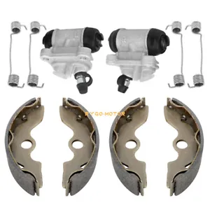 Front Brake Wheel Cylinder &Shoes Set for Honda Recon 250 TRX250 TM/TE 1997-2020 - Picture 1 of 13