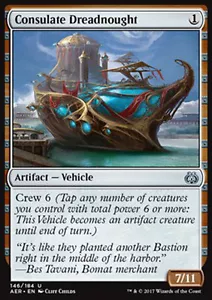MTG CONSULATE DREADNOUGHT FOIL EXC - CORAZZATA DEL CONSOLATO - AER - MAGIC - Bild 1 von 1