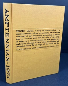 1974 Northampton Area Senior High School Yearbook The Amptennian PA Pennsylvania - Picture 1 of 24