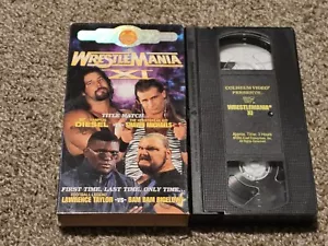wwf WRESTLEMANIA XI NON-RENTAL vhs COLISEUM VIDEO wrestling - Picture 1 of 3