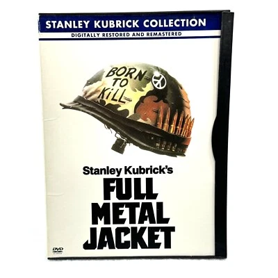 Full Metal Jacket (DVD, 2001) Movie Film Drama War Stanley Kubrick Collection - Image 1 of 4