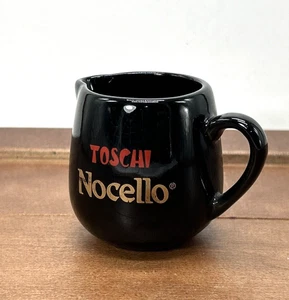 Toschi Nocello Black Ceramic Shot Glass Creamer Souvenir Collectible - Picture 1 of 5