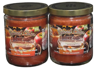 Smoke Odor Exterminator Candles | LIMITED EDITION | 70 Hours Burn Time | 2 Pack - Image 1 of 4