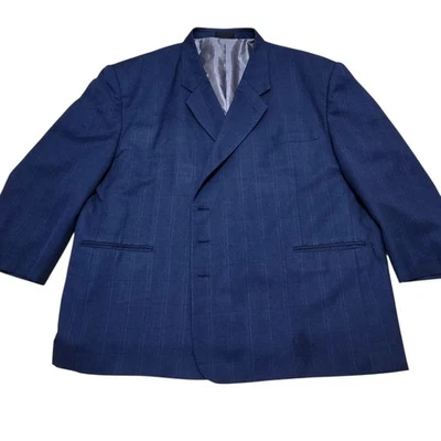 Blazer Stacy Adams Etiqueta Dorada Para Hombre 60R Traje Chaqueta Abrigo Deportivo, Azul Foto 1 de 4