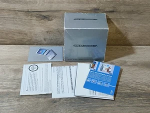 Game Boy Advance SP Silver - Box, Protector And Manual Only - Picture 1 of 11