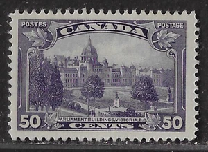 Canada Stamps — 1935, Parliament Buildings, Victoria, #226 MH Ref. 1949 - Picture 1 of 2