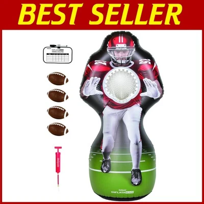 Inflatable Football Toss Game for Endzone Showdown - Image 1 of 4