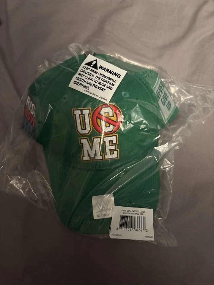Gorra WWE John Cena Farewell Tour Boston Foto 1 de 1